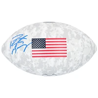 Peyton Manning Indianapolis Colts autographié 2024 Salute To Service Wilson Football