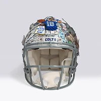 Peyton Manning Indianapolis Colts Autographed Riddell 2020 Speed Authentic Helmet - Art by Charles Fazzino - NF70444336