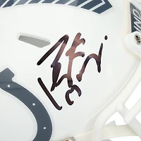 Peyton Manning Indianapolis Colts Autographié Riddell 2024 Salute To Service Speed Mini Casque