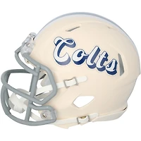 Peyton Manning Indianapolis Colts Autographed Riddell Retro Speed Mini Helmet