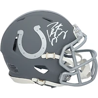 Peyton Manning Indianapolis Colts Autographed Riddell Slate Speed Mini Helmet  