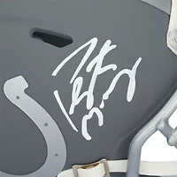 Peyton Manning Indianapolis Colts Autographed Riddell Slate Speed Mini Helmet  