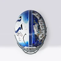 Peyton Manning Indianapolis Colts Autographed Riddell Speed Flex Authentic Helmet - Art by Lady Jday - Limited Edition #1/1