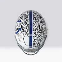 Peyton Manning Indianapolis Colts Autographed Riddell Speed Flex Authentic Helmet with "HOF '21" Inscription - Art by Alex Alpert - Limited Edition #1/1