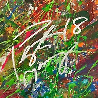 Impression giclée sur toile étirée autographiée de 28" x 28" de Peyton Manning Indianapolis Colts - Art de Murray Henderson