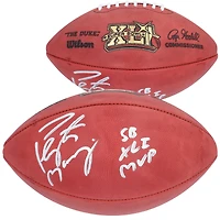 Peyton Manning Indianapolis Colts Autographed Wilson Super Bowl XLI Pro Football with "SB XLI MVP" Inscription