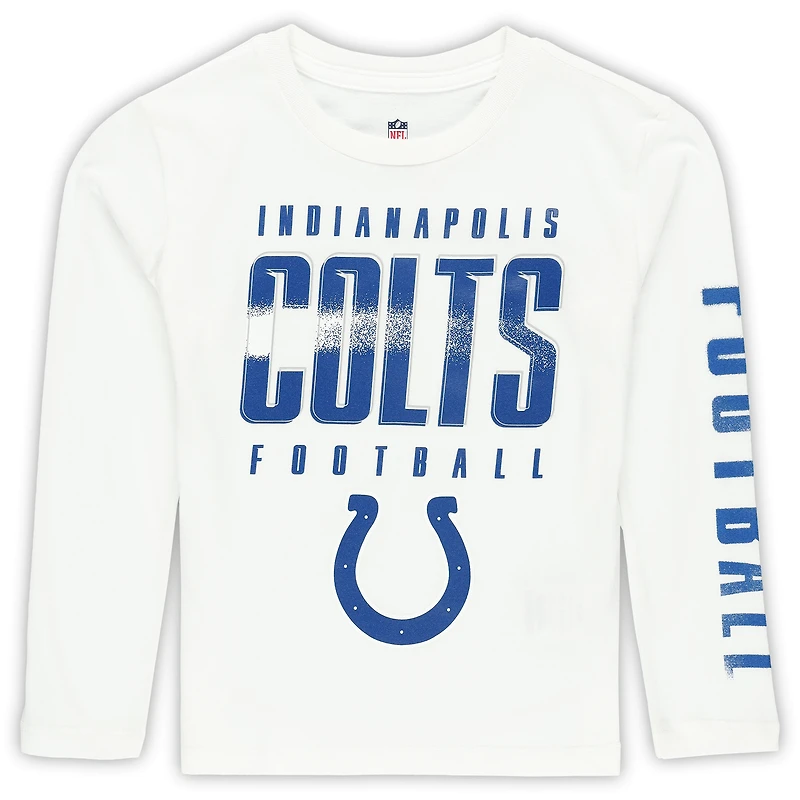 Ensemble de t-shirts « The Mix » pour enfants d'âge préscolaire Outerstuff des Indianapolis Colts