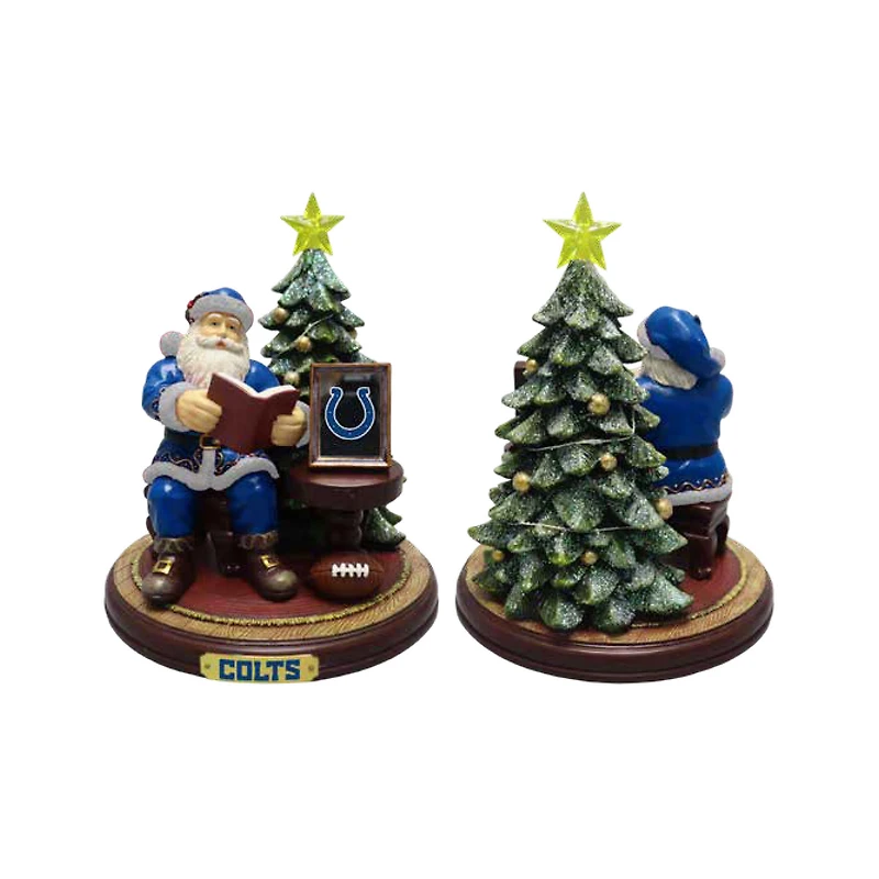 Figurine du Père Noël des Indianapolis Colts de The Memory Company