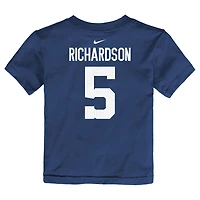 T-shirt avec nom et numéro de joueur Nike Anthony Richardson Royal Indianapolis Colts pour tout-petit