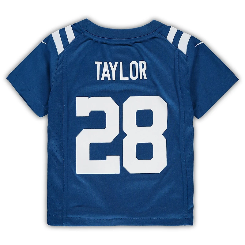Maillot de match Nike Jonathan Taylor Royal Indianapolis Colts pour tout-petit