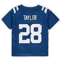 Maillot de match Nike Jonathan Taylor Royal Indianapolis Colts pour tout-petit