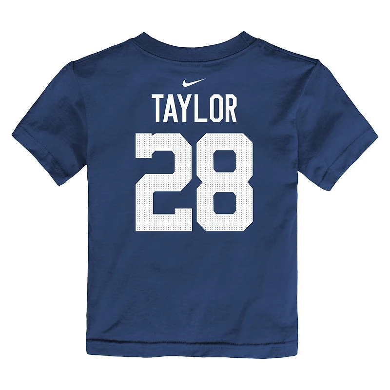 Toddler Nike Jonathan Taylor Royal Indianapolis Colts Player Name & Number T-Shirt