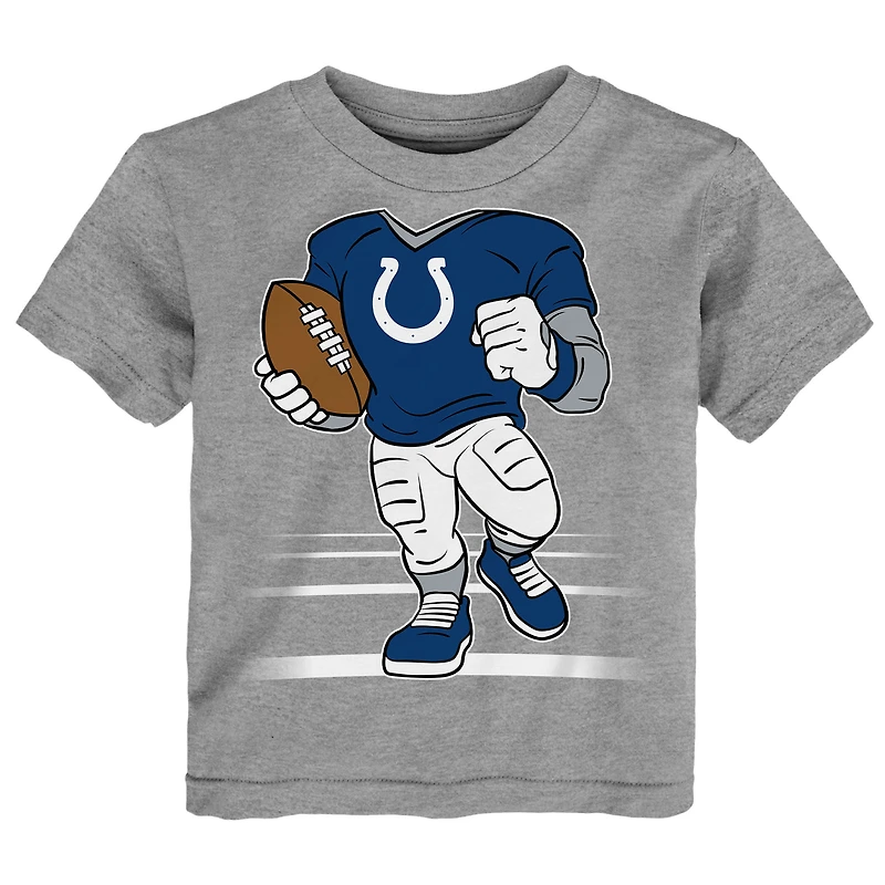 Toddler Outerstuff Heather Gray Indianapolis Colts Game Fit T-Shirt