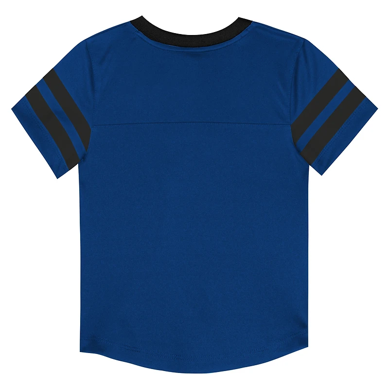 Toddler Outerstuff Royal/Black Indianapolis Colts Red Zone V-Neck T-Shirt & Pants Set