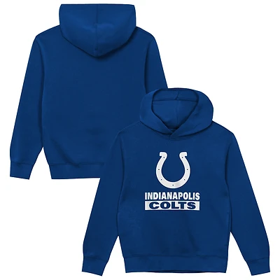Sweat à capuche Back to Basics Royal Indianapolis Colts pour tout-petits Outerstuff