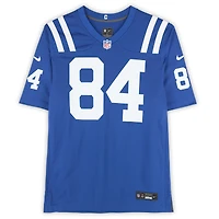 Tyler Warren Indianapolis Colts Autographed Royal Nike Game Jersey with "For The Shoe!!" Inscription