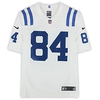Maillot blanc Nike Limited autographié de Tyler Warren, Indianapolis Colts
