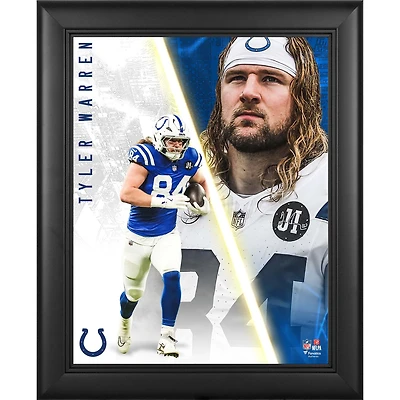 V106832 COLT Tyler Warren Indianapolis Colts Encadré 13" x 16" Collage Radiance 84 Tyler Warren UNS FR NFL PF53 COLLAGE 45995 COLPHO PF53FB0037 #36
