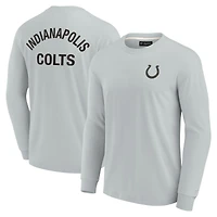 Unisex Fanatics Khaki Indianapolis Colts Elements Super Soft Long Sleeve T-Shirt