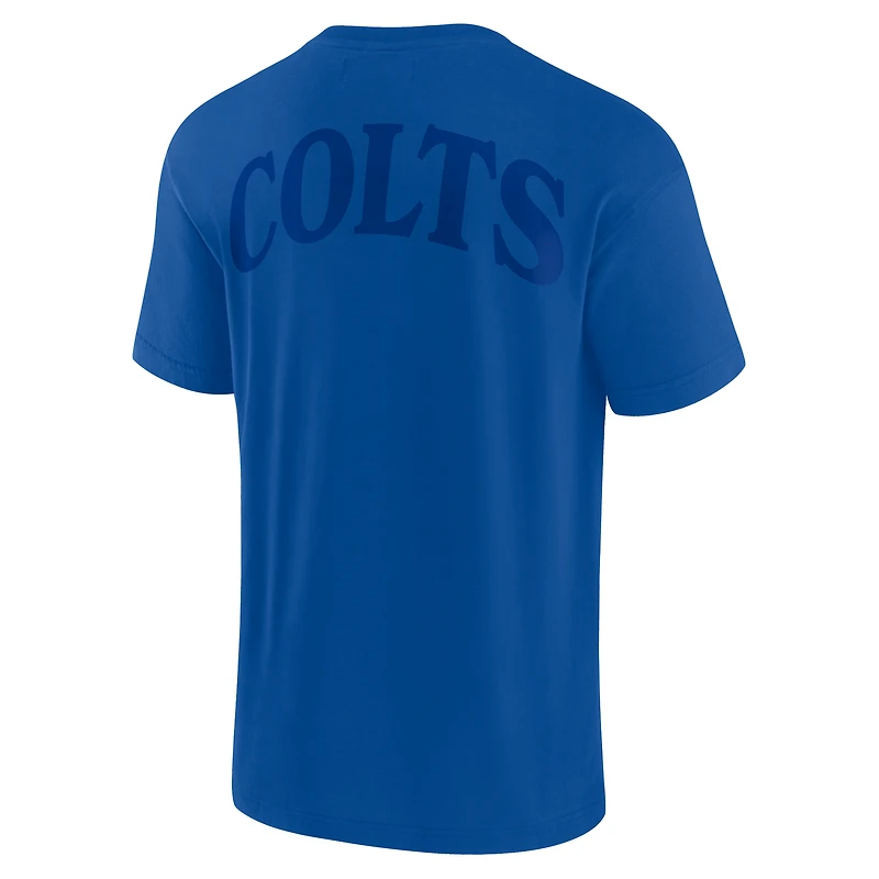 T-shirt unisexe emblématique des Royal Indianapolis Colts Fanatics Elements