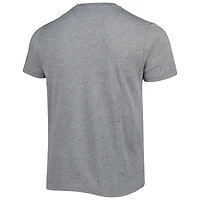 Unisex Homage Jonathan Taylor & Shaquille Leonard Heather Gray Indianapolis Colts NFL Jam Tri-Blend T-Shirt