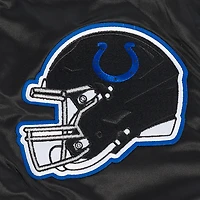 Blouson aviateur unisexe Pro Standard noir Indianapolis Colts Indiana Nights