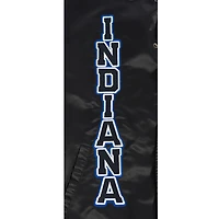 Blouson aviateur unisexe Pro Standard noir Indianapolis Colts Indiana Nights