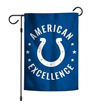 Drapeau de jardin double face WinCraft Indianapolis Colts 12" x 18" America 250