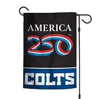 WinCraft Indianapolis Colts 12" x 18" Double-Sided America 250 Garden Flag