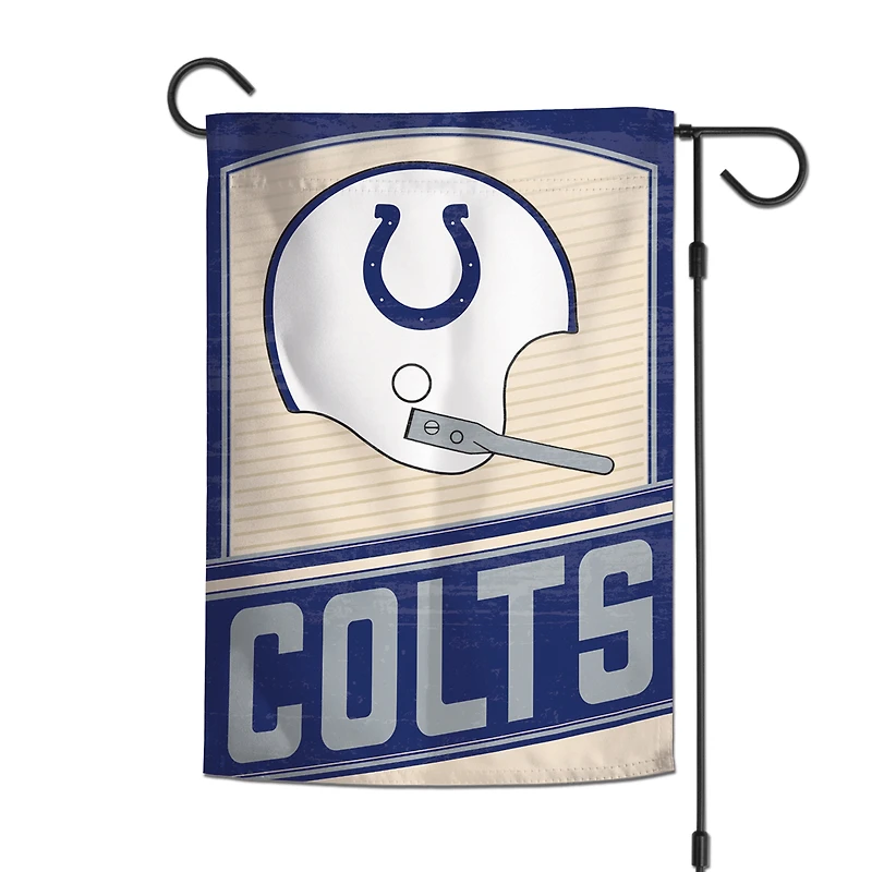 WinCraft Indianapolis Colts 2 côtés 12'' x 18'' Team Garden Flag