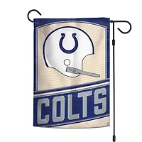 WinCraft Indianapolis Colts 2 côtés 12'' x 18'' Team Garden Flag