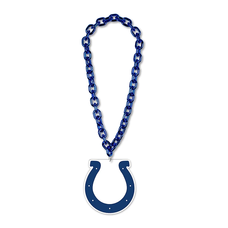 WinCraft Indianapolis Colts Collier en plastique avec logo à grande chaîne