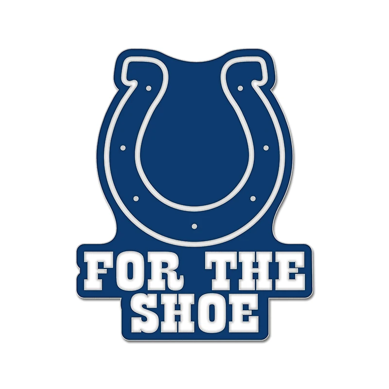 pin de collection WinCraft Indianapolis Colts à l'effigie du slogan