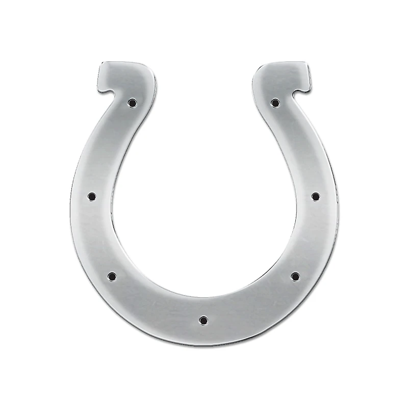 Emblème de voiture WinCraft Indianapolis Colts Team Chrome