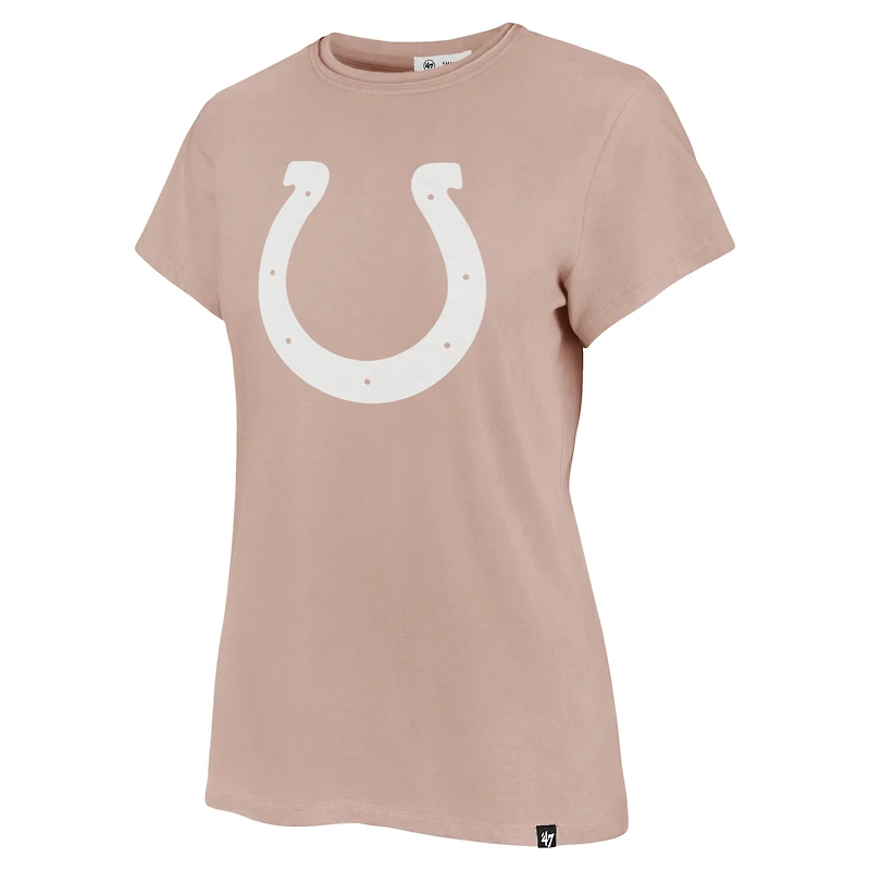 Women's '47  Light Pink Indianapolis Colts Premier Frankie T-Shirt