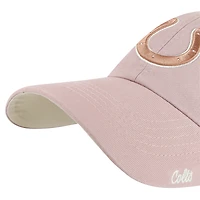 Women's '47  Pink Indianapolis Colts Ballpark Cheer Dusty Rose Clean Up Adjustable Hat