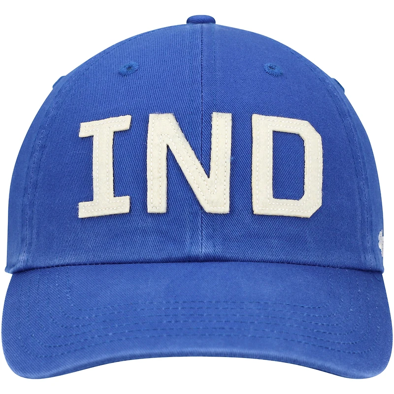 Women's '47 Royal Indianapolis Colts Finley Clean Up Adjustable Hat