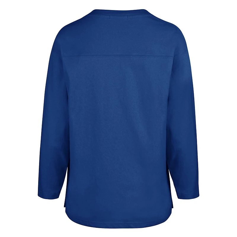 T-shirt à manches longues intemporel « 47 Royal Indianapolis Colts Game Nod » pour femmes