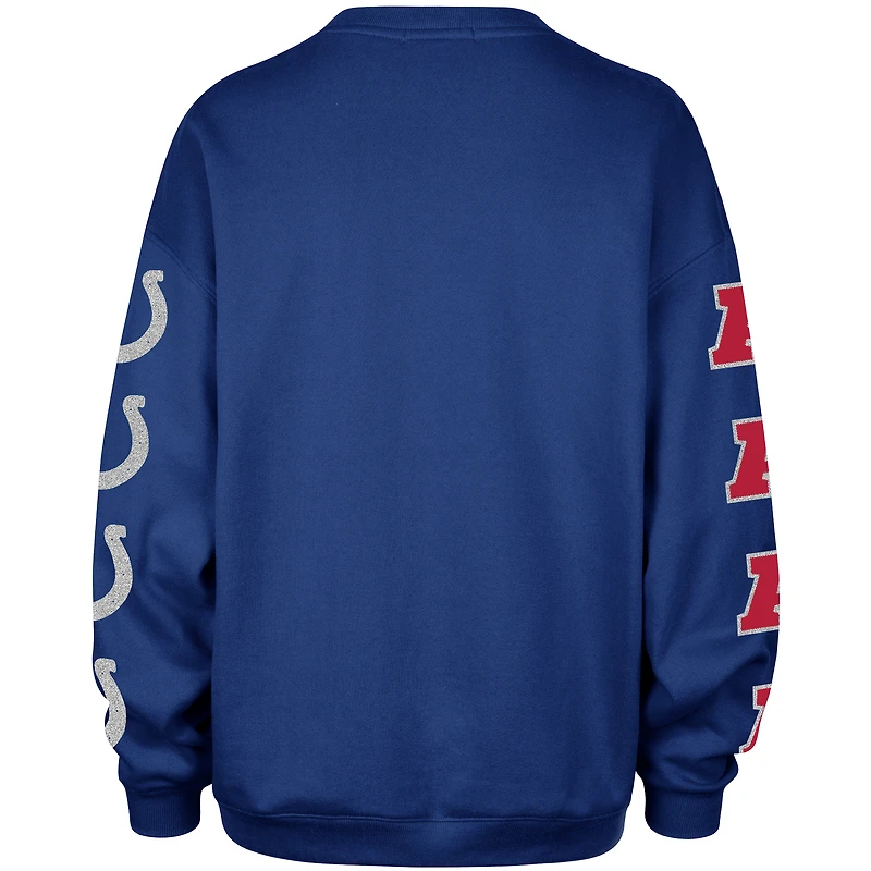 Sweat-shirt oversize « 47 Royal Indianapolis Colts Go Big » pour femme