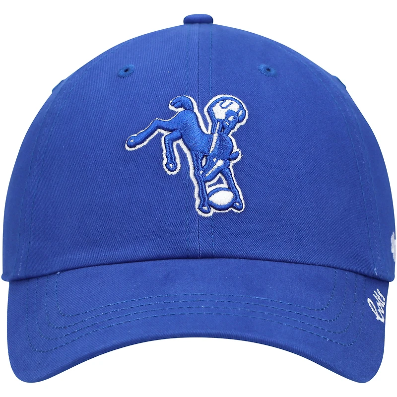 Women's '47 Royal Indianapolis Colts Miata Clean Up Adjustable Hat