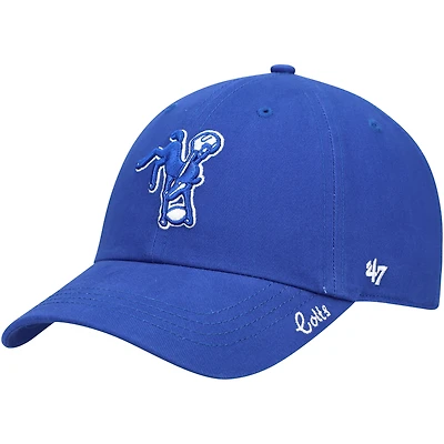 Women's '47 Royal Indianapolis Colts Miata Clean Up Adjustable Hat