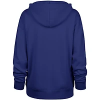 Women's '47 Royal Indianapolis Colts Whirlwind Naomi Pullover Hoodie