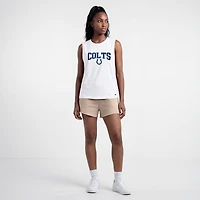 Women's Champion  White Indianapolis Colts Muscle Tank Top