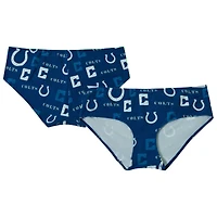 Culotte en tricot à imprimé mosaïque bleu sport Indianapolis Colts pour femme