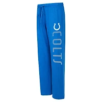 Ensemble débardeur et pantalon Concepts Sport Royal/Noir pour femmes des Indianapolis Colts