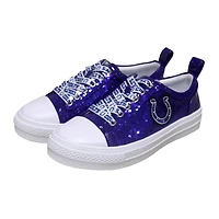 Baskets à paillettes Cuce Royal Indianapolis Colts Team pour femmes