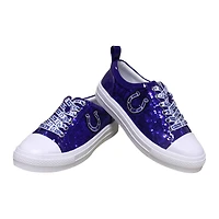Baskets à paillettes Cuce Royal Indianapolis Colts Team pour femmes