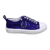 Baskets à paillettes Cuce Royal Indianapolis Colts Team pour femmes