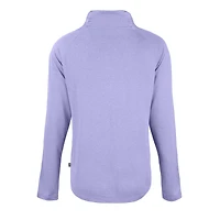 Women's Cutter & Buck  Purple Indianapolis Colts Coastline Epic Comfort Eco Recycled Funnel Neck Top