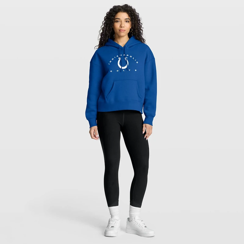 Sweat à capuche Legacy pour femmes Fanatics Royal Indianapolis Colts, receveur éligible